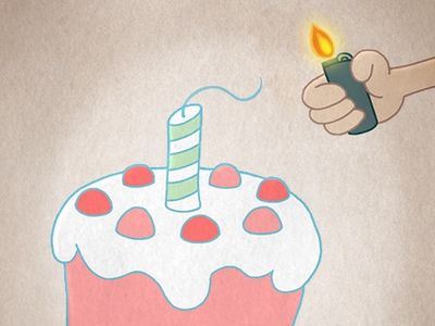 Exploding Cake