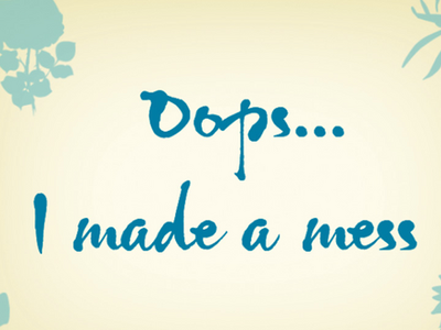 Haikus: I Made a Mess