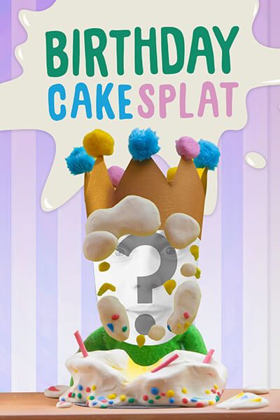 Birthday Cake Splat