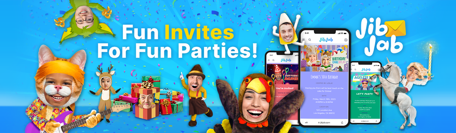 Fun Invites for Fun Parties