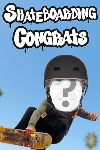 Skateboarding Congrats