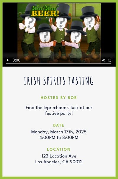 Beer! Beer! BEER! Invitation