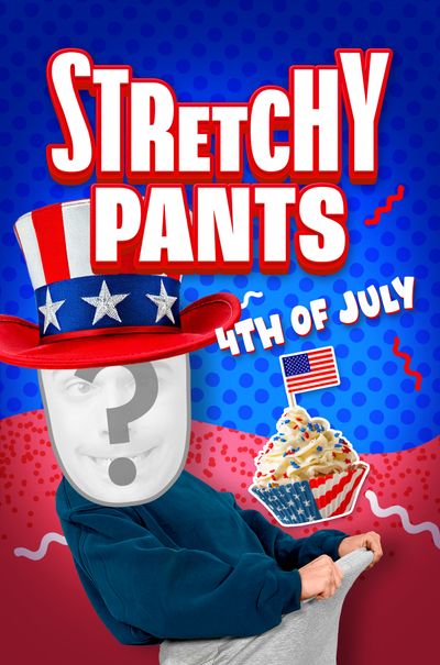 Stretchy Pants - Independence Day
