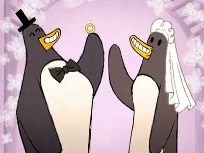 Penguin Wedding