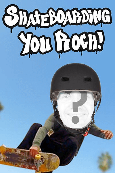 Skateboarding You Rock