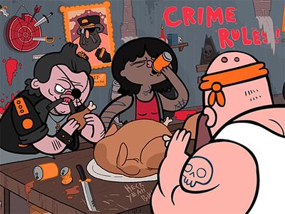 Biker Thanksgiving