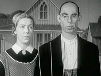 American Gothic Valentine (on crack)