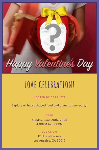 Valentine's Box - Her Invitation