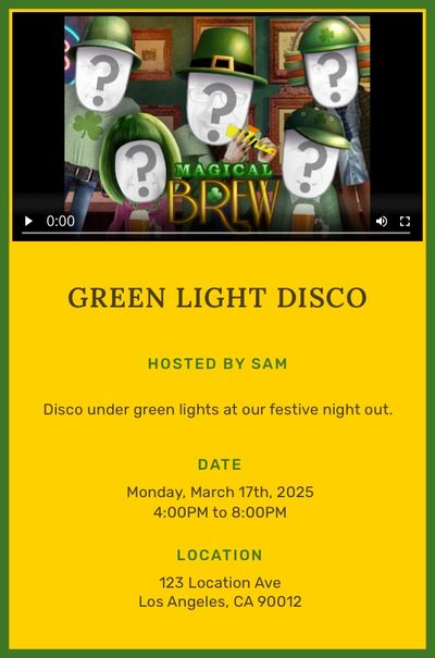 Magical Brew Invitation