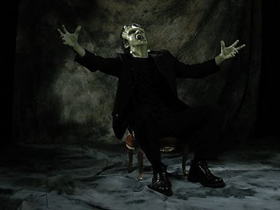 Frankenstein on Halloween