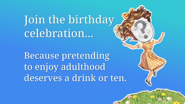 Sarcastic Quips - Enjoy Adulthood - Birthday