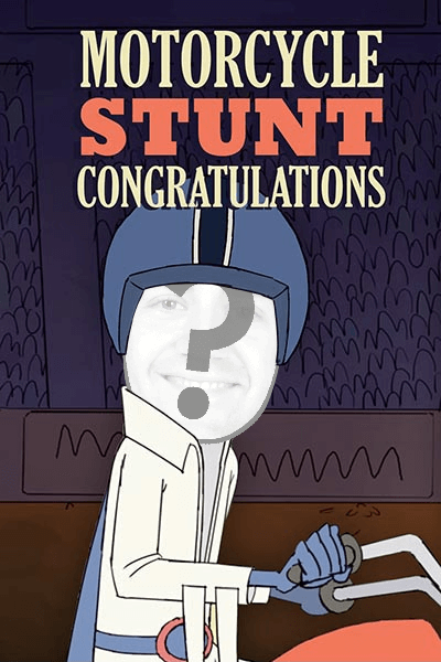 Motorcycle Stunt - Congrats