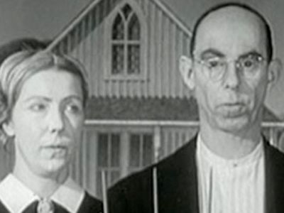 American Gothic Christmas (on Crack)