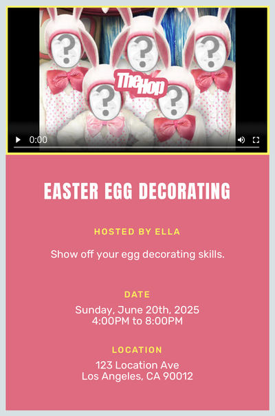 The Hop Invitation